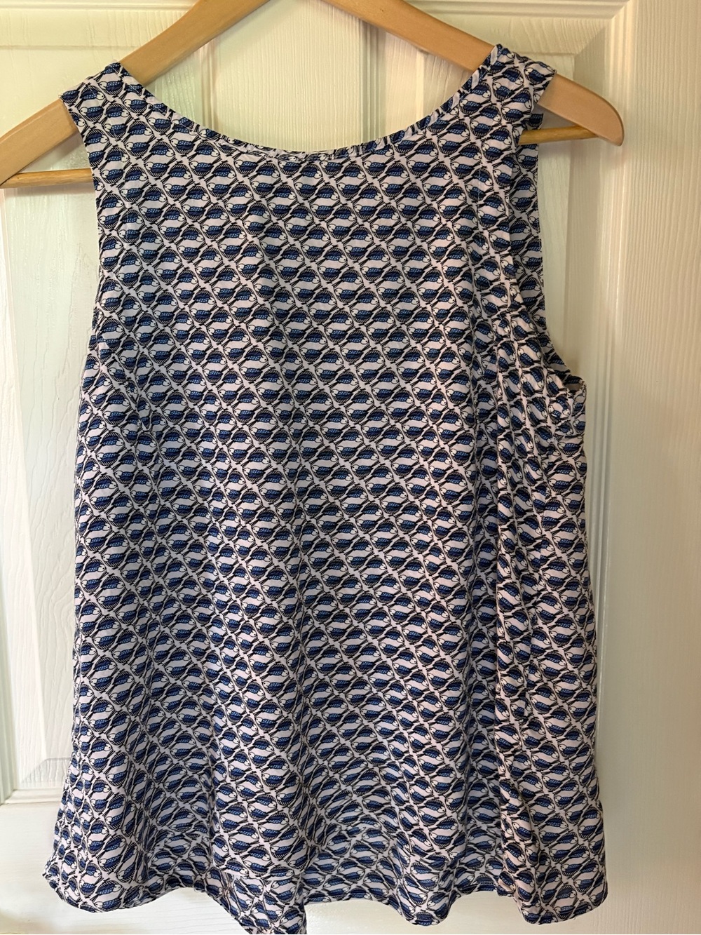 ace delivery Women’s Blue bird Printed Tank Top